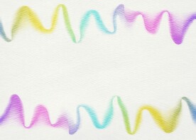 创意水彩抽象艺术画水彩晕染