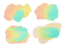 创意水彩抽象艺术画水彩晕染