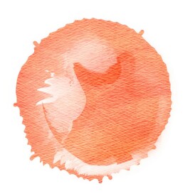 创意水彩抽象艺术画水彩晕染