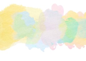创意水彩抽象艺术画水彩晕染