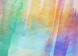 创意水彩抽象艺术画水彩晕染