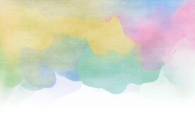 创意水彩抽象艺术画水彩晕染