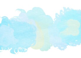 创意水彩抽象艺术画水彩晕染