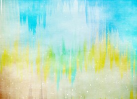 创意水彩抽象艺术画水彩晕染