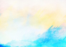 创意水彩抽象艺术画水彩晕染