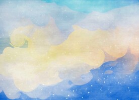 创意水彩抽象艺术画水彩晕染