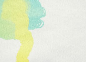 创意水彩抽象艺术画水彩晕染