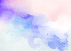 创意水彩抽象艺术画水彩晕染