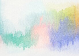 创意水彩抽象艺术画水彩晕染