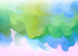 创意水彩抽象艺术画水彩晕染