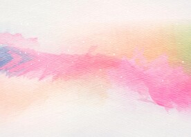 创意水彩抽象艺术画水彩晕染