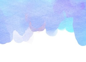 创意水彩抽象艺术画水彩晕染