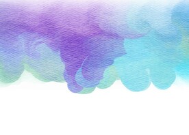 创意水彩抽象艺术画水彩晕染