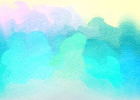 创意水彩抽象艺术画水彩晕染