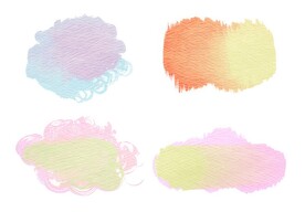 创意水彩抽象艺术画水彩晕染