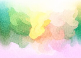 创意水彩抽象艺术画水彩晕染