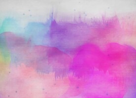 创意水彩抽象艺术画水彩晕染