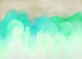 创意水彩抽象艺术画水彩晕染