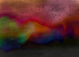 创意水彩抽象艺术画水彩晕染