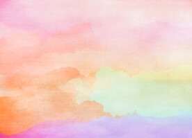 创意水彩抽象艺术画水彩晕染