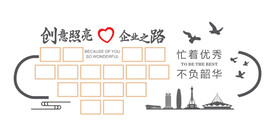 企业文化墙 照片墙