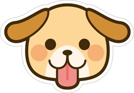 卡通小狗