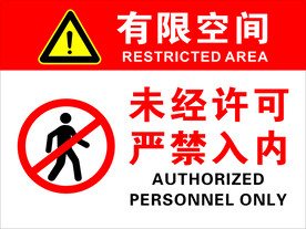 未经许可严禁入内