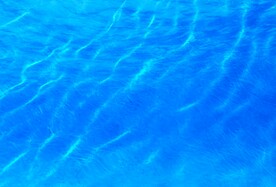 海洋海底海面俯看海平面