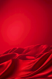 红色丝绸背景