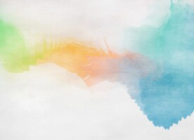 创意水彩抽象艺术画水彩晕染