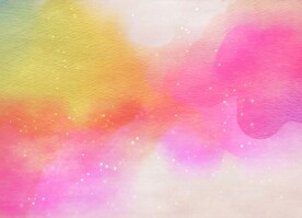 创意水彩抽象艺术画水彩晕染