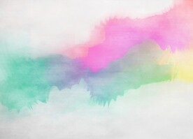 创意水彩抽象艺术画水彩晕染