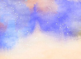 创意水彩抽象艺术画水彩晕染