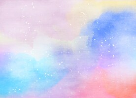 创意水彩抽象艺术画水彩晕染