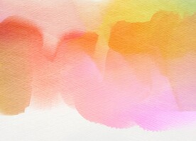 创意水彩抽象艺术画水彩晕染