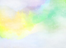 创意水彩抽象艺术画水彩晕染