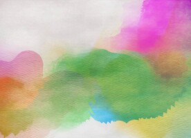 创意水彩抽象艺术画水彩晕染