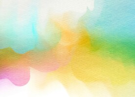 创意水彩抽象艺术画水彩晕染