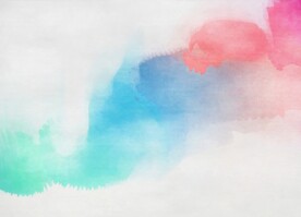 创意水彩抽象艺术画水彩晕染