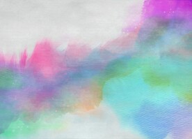 创意水彩抽象艺术画水彩晕染