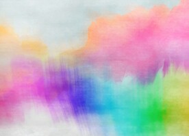 创意水彩抽象艺术画水彩晕染