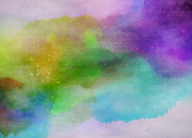 创意水彩抽象艺术画水彩晕染