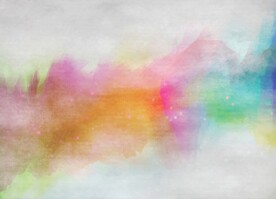 创意水彩抽象艺术画水彩晕染