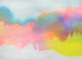 创意水彩抽象艺术画水彩晕染