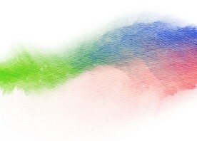 创意水彩抽象艺术画水彩晕染