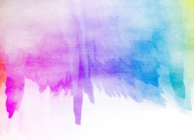创意水彩抽象艺术画水彩晕染