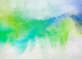 创意水彩抽象艺术画水彩晕染