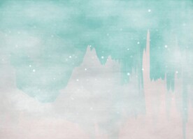 创意水彩抽象艺术画水彩晕染