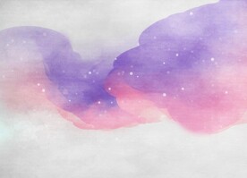 创意水彩抽象艺术画水彩晕染