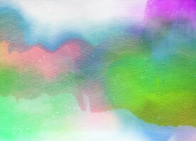 创意水彩抽象艺术画水彩晕染